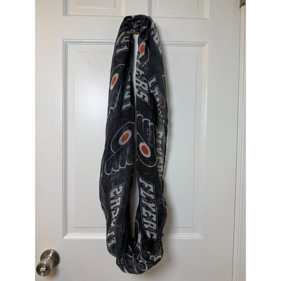 Little Earth NHL Philadelphia Flyers Sheer Infinity Women's Scarf - OS - Picture 6 of 8